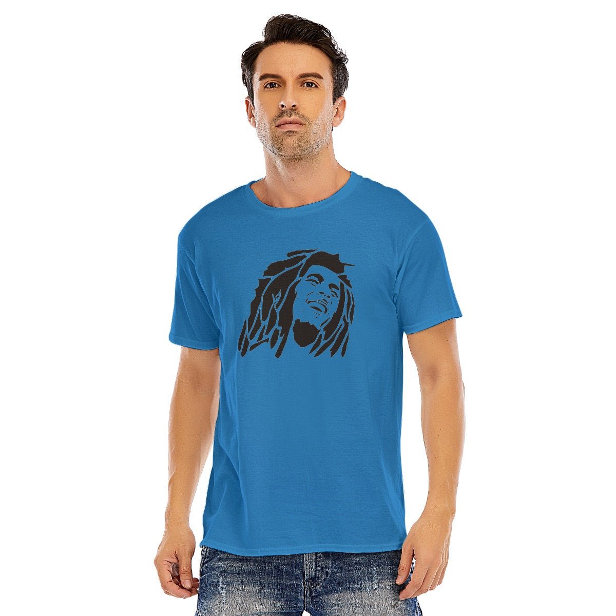 Bob Marley Unisex O - neck Short Sleeve T - shirt | 180GSM Cotton (DTF) - Posterify