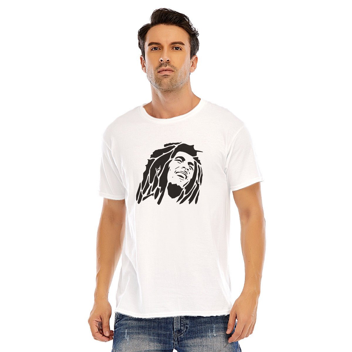 Bob Marley Unisex O - neck Short Sleeve T - shirt | 180GSM Cotton (DTF) - Posterify