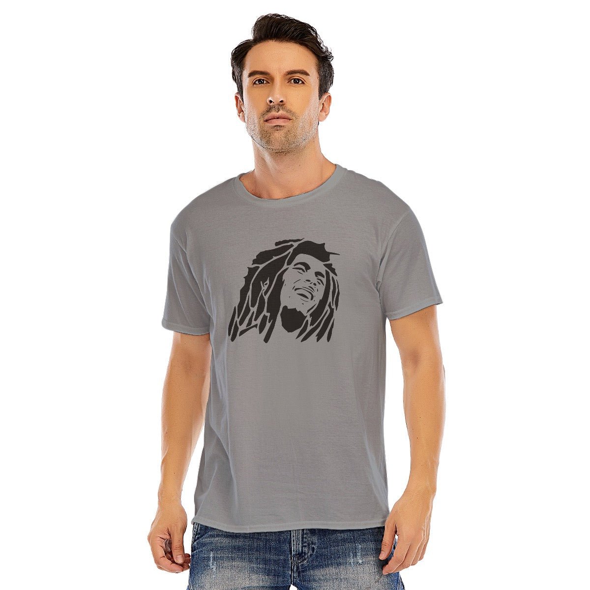 Bob Marley Unisex O - neck Short Sleeve T - shirt | 180GSM Cotton (DTF) - Posterify