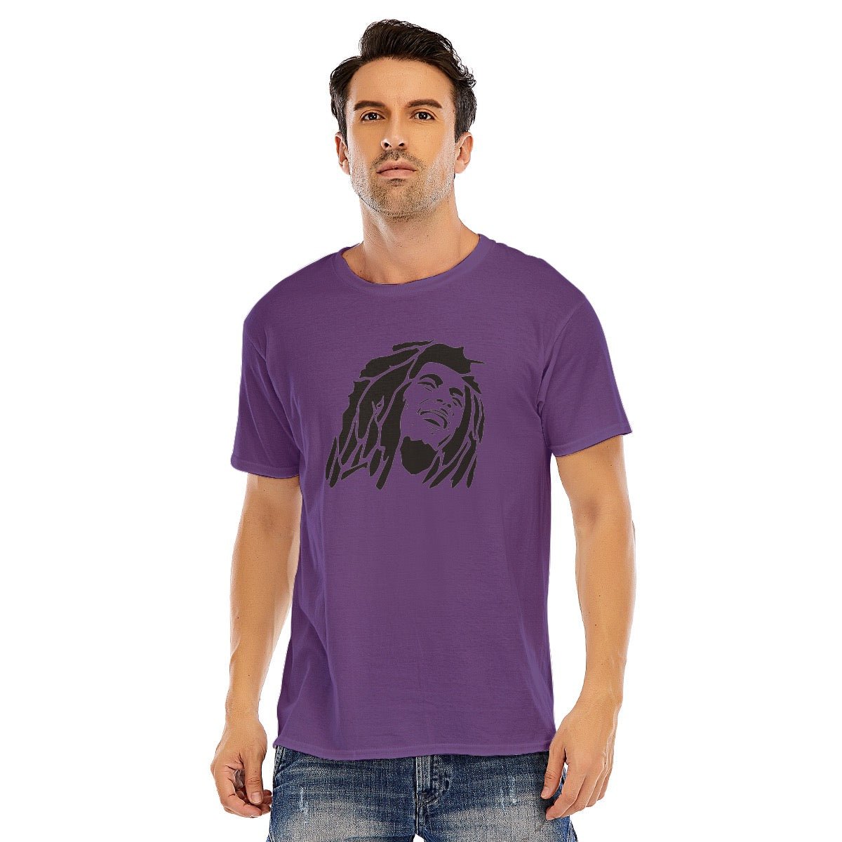 Bob Marley Unisex O - neck Short Sleeve T - shirt | 180GSM Cotton (DTF) - Posterify