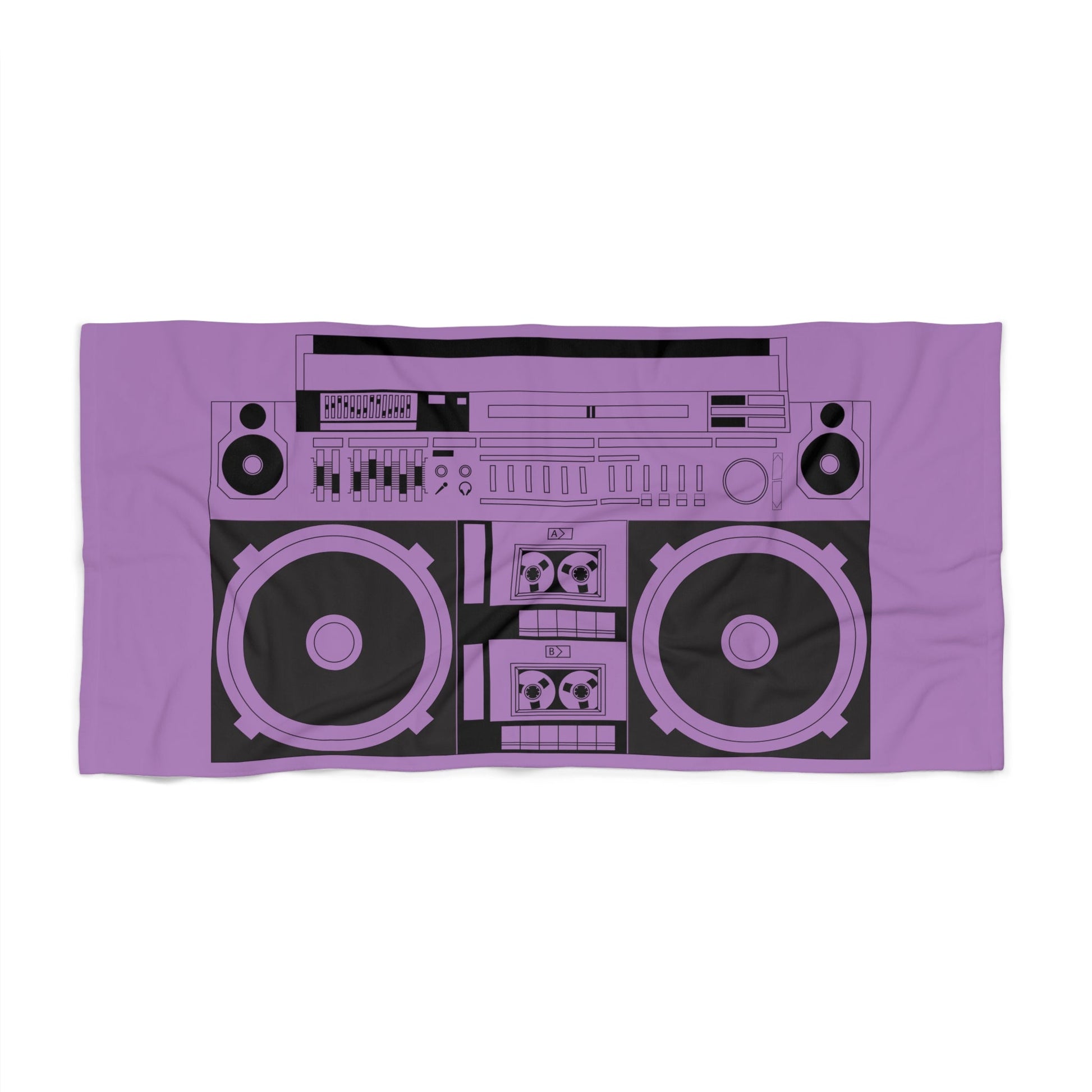 Bom Box, Sound Blaster, Beach Towel - Posterify