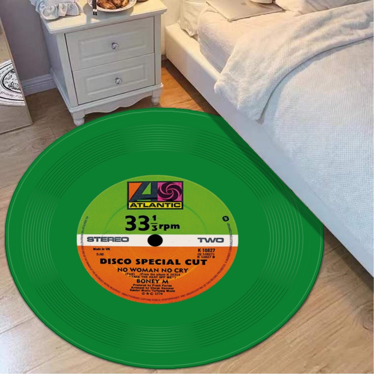 Boney M, No Woman No Cry, Vinyl Record Mat - Posterify