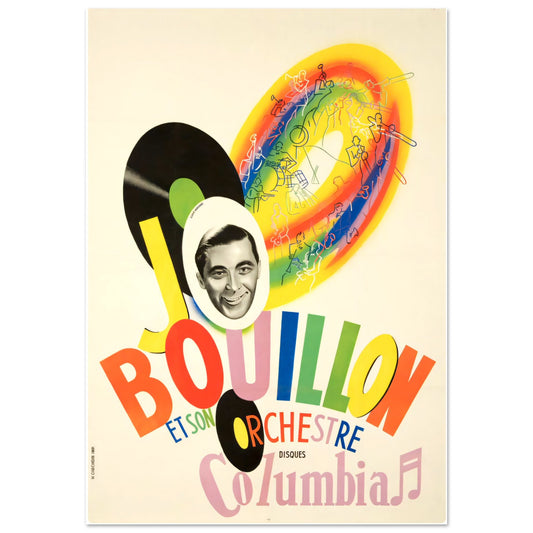 Bouillon Vintage poster reprint on Premium Matte Paper - Posterify