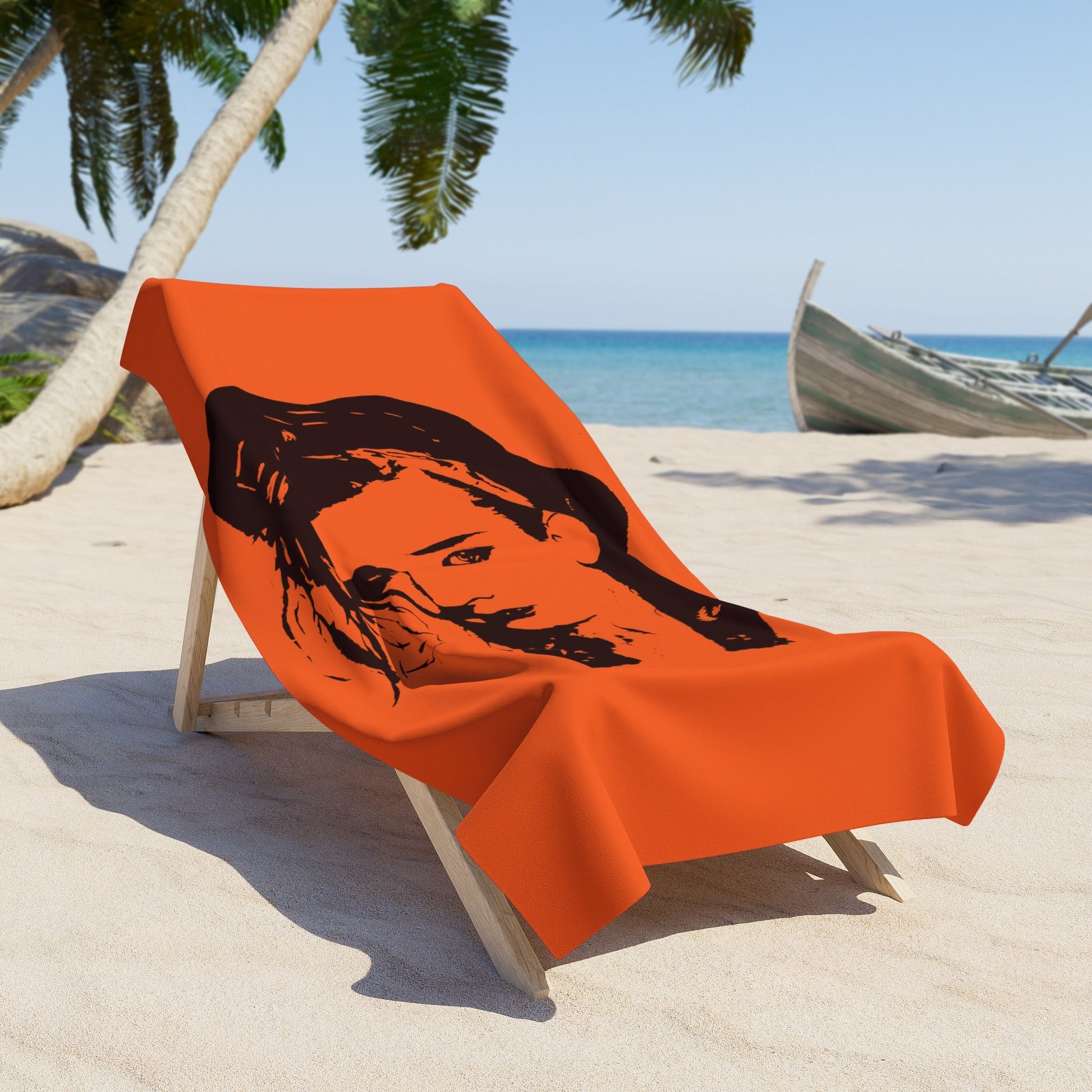 Boy George Beach Towel - Posterify