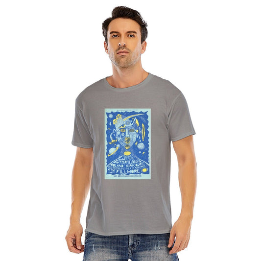 Butterfield Blues Band, Unisex O - neck Short Sleeve T - shirt | 180GSM Cotton (DTF) - Posterify