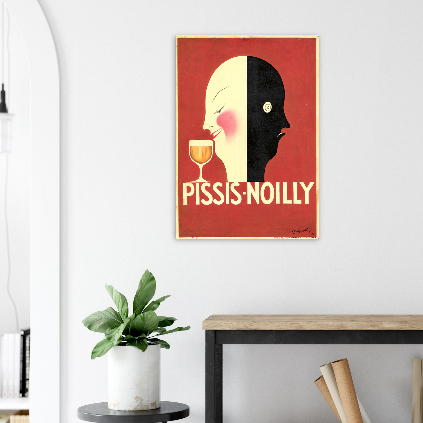 Vintage Poster Pissis Noilly on Premium Matte Paper - Posterify
