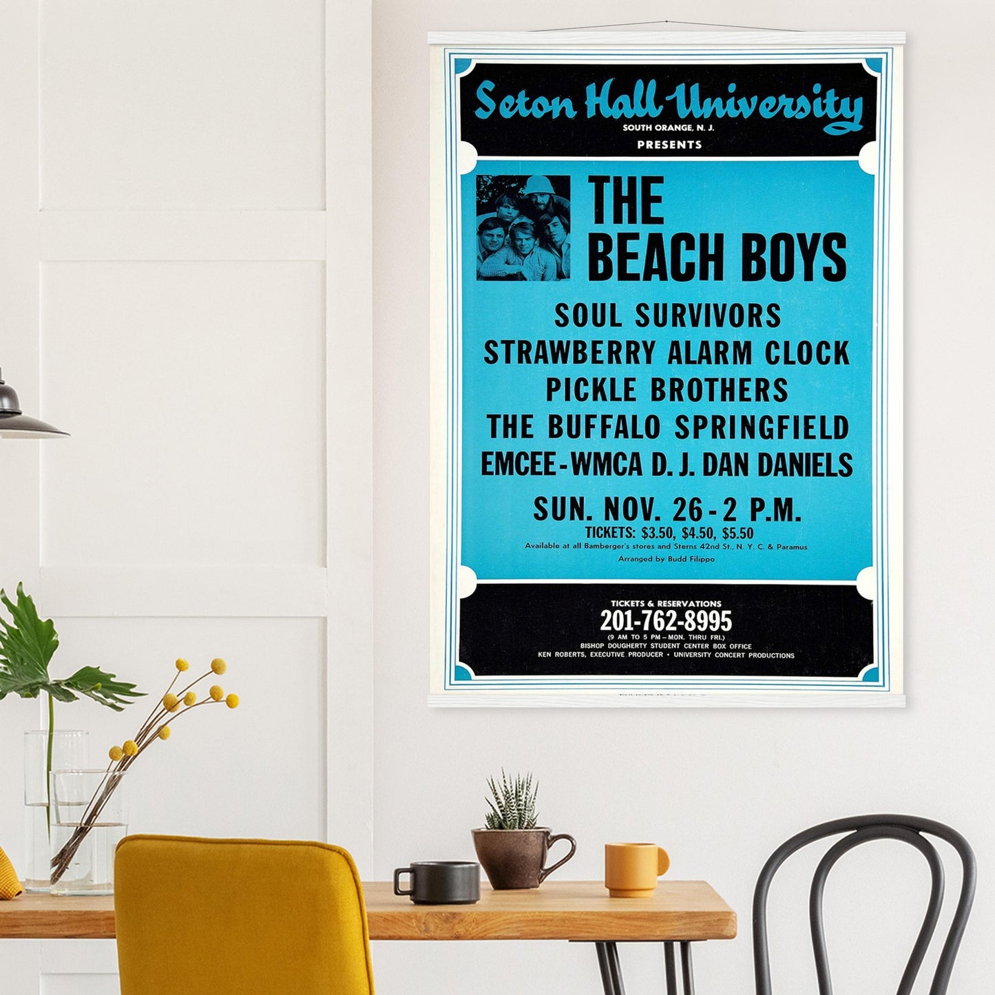 Beach Boys Vintage Poster Reprint on Premium Matte Paper - Posterify
