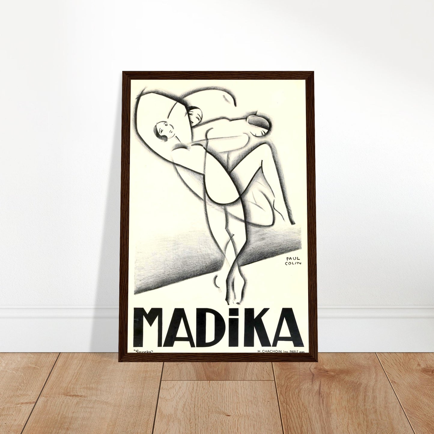 Vintage Poster reprint on premium matte paper - Posterify