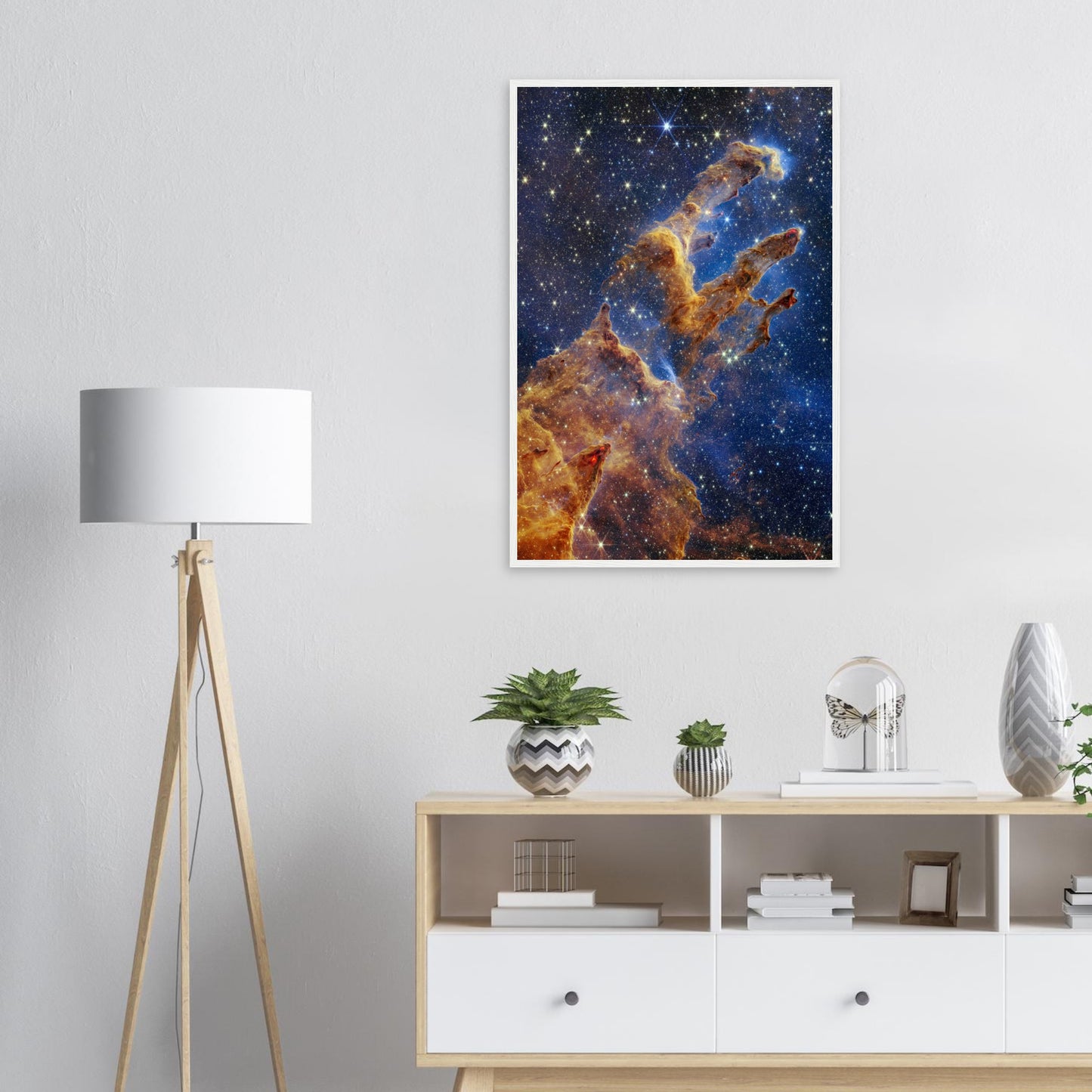 Acrylic HQ Print, Pillars of Creation, James Webb Telescope, NASA - Posterify