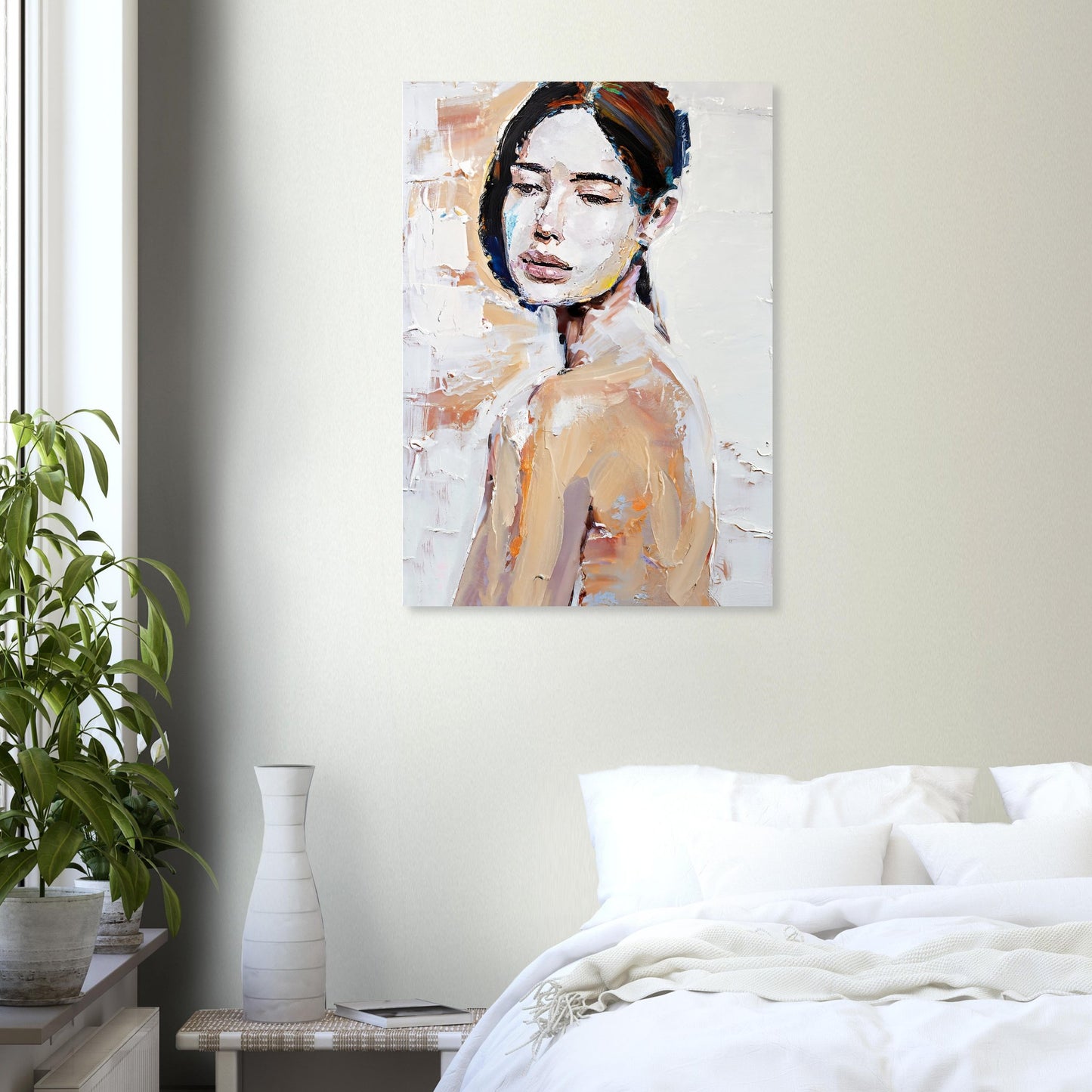 Canvas Print Abstract Portrait by Posterify Design - Posterify