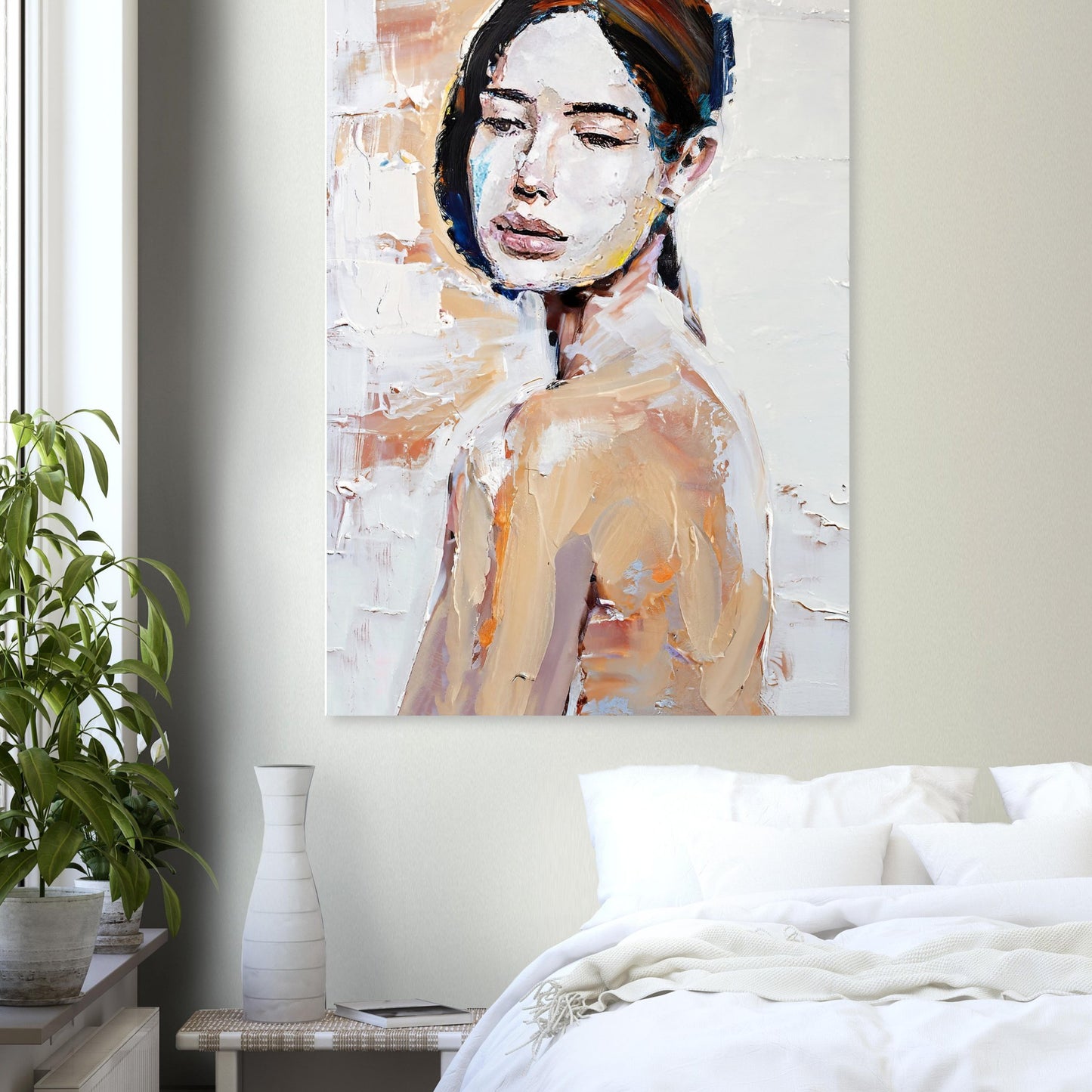 Canvas Print Abstract Portrait by Posterify Design - Posterify