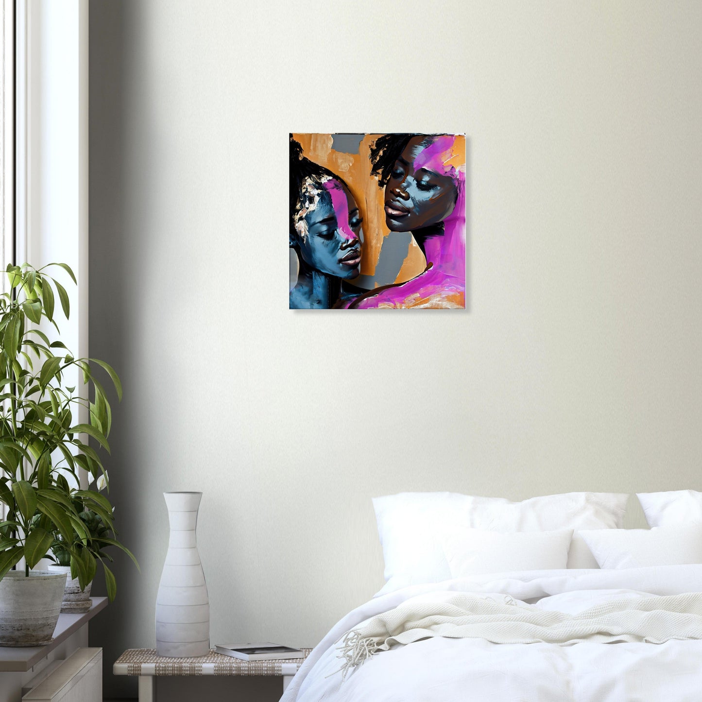 Canvas Print Abstract Portrait by Posterify Design - Posterify