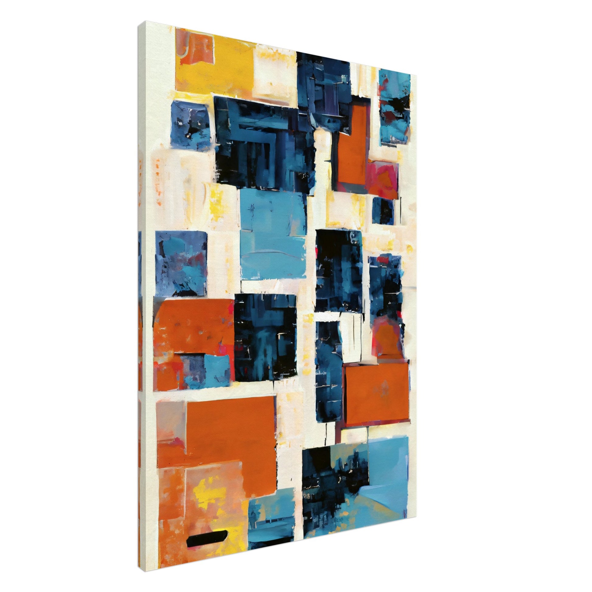 Canvas print of abstract palette knife painting by Posterify Design - Posterify