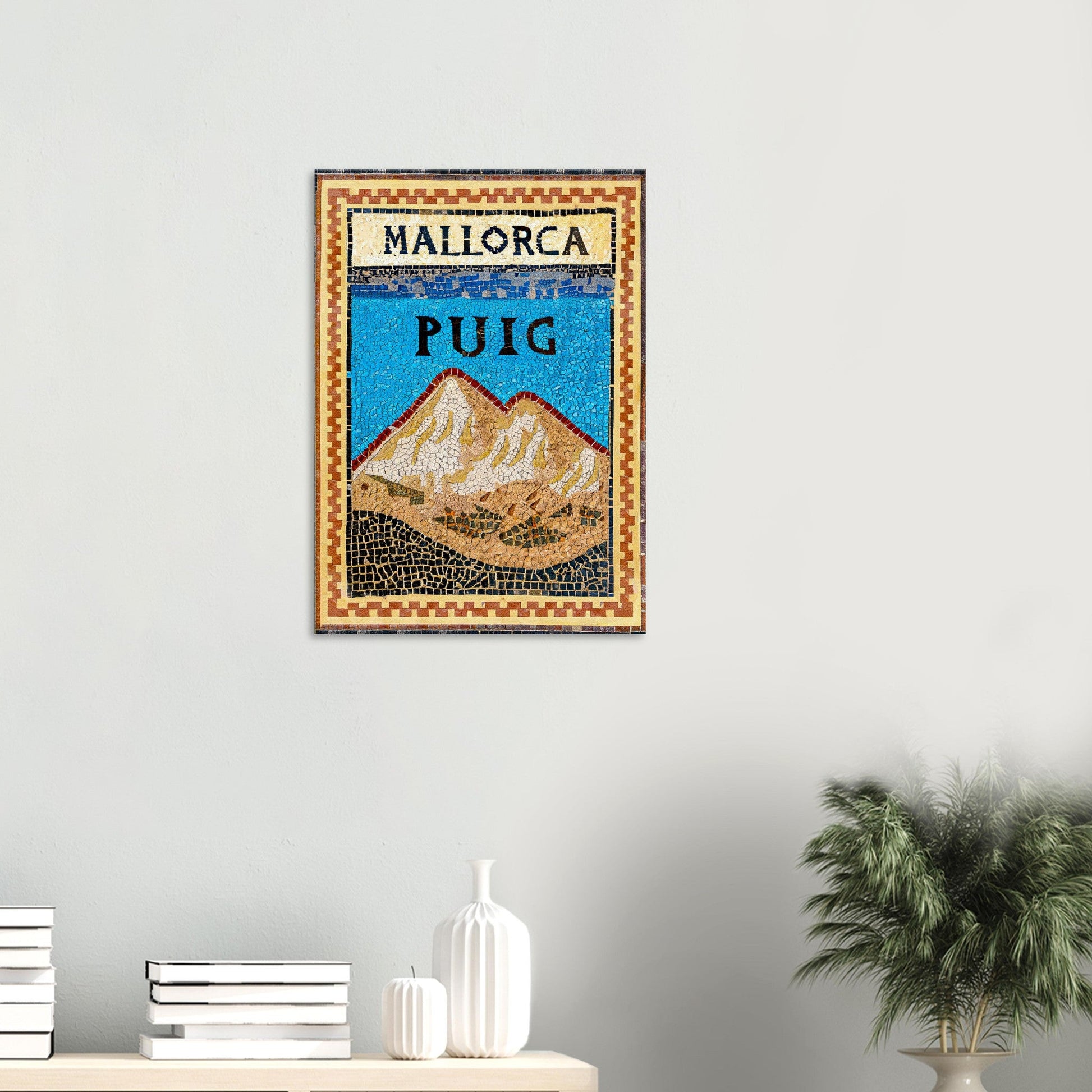 Canvas Print Puig Major, Mallorca by Posterify Design. - Posterify