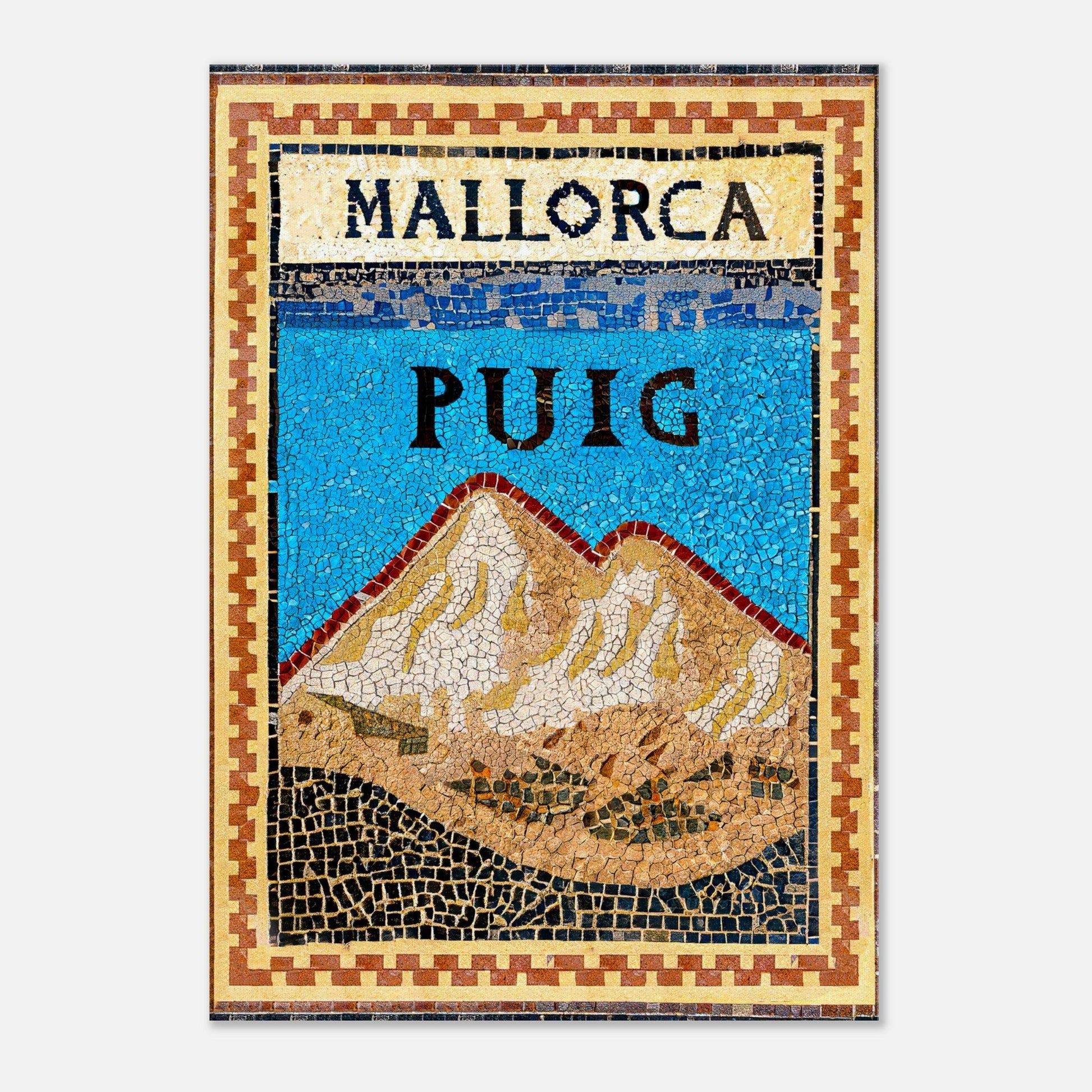 Canvas Print Puig Major, Mallorca by Posterify Design. - Posterify