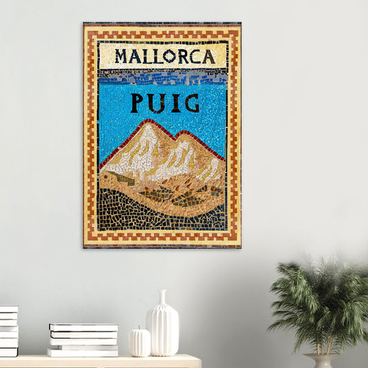 Canvas Print Puig Major, Mallorca by Posterify Design. - Posterify