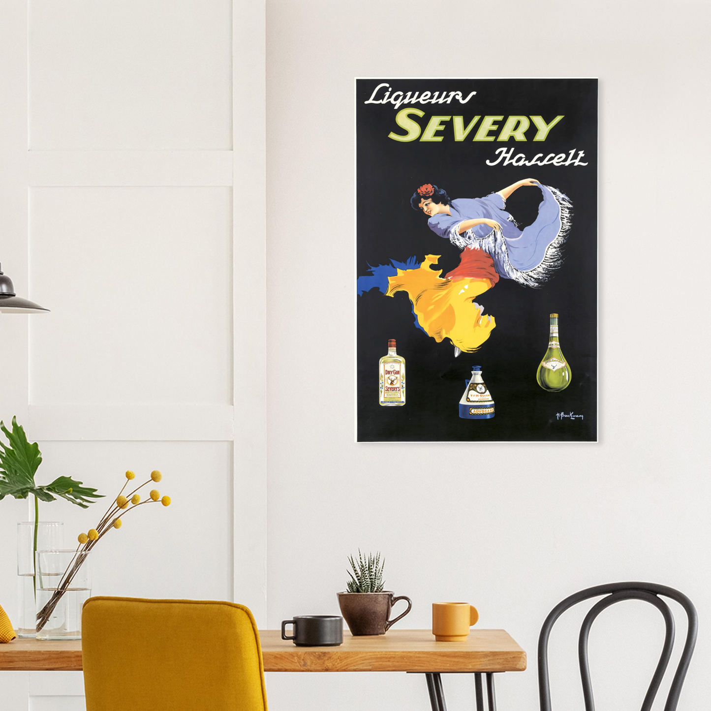 Vintage Poster Liqueirs Severy on Premium Matte Paper - Posterify