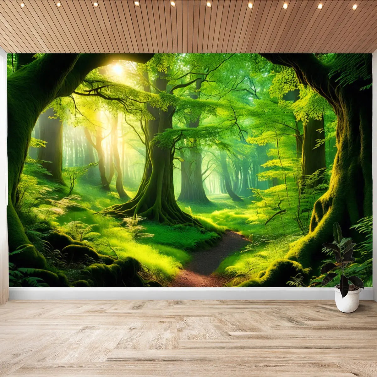 Tolkien Forest Wall Sticker - Image #2