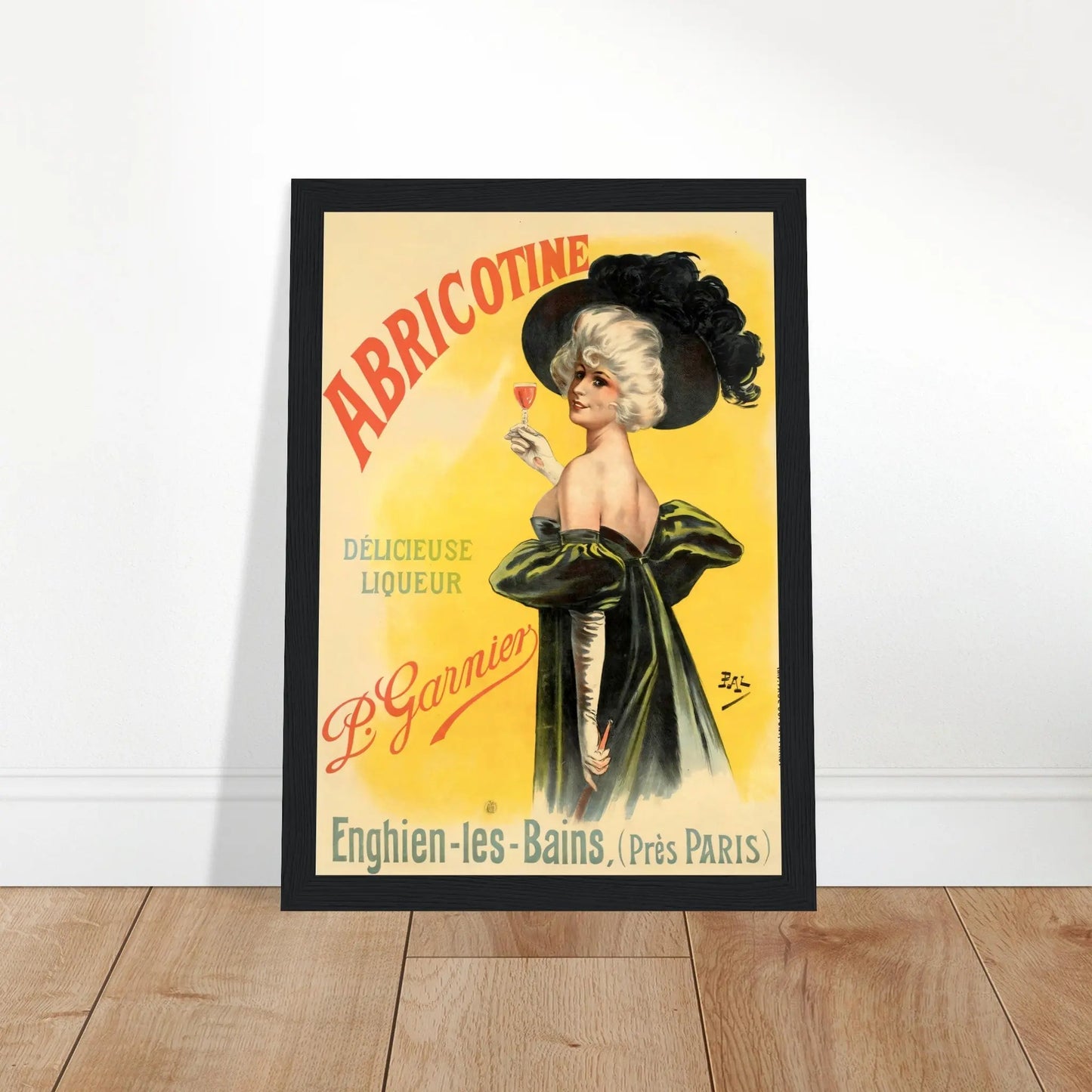 Abricotine Vintage Poster reprint on premium matte paper - Posterify