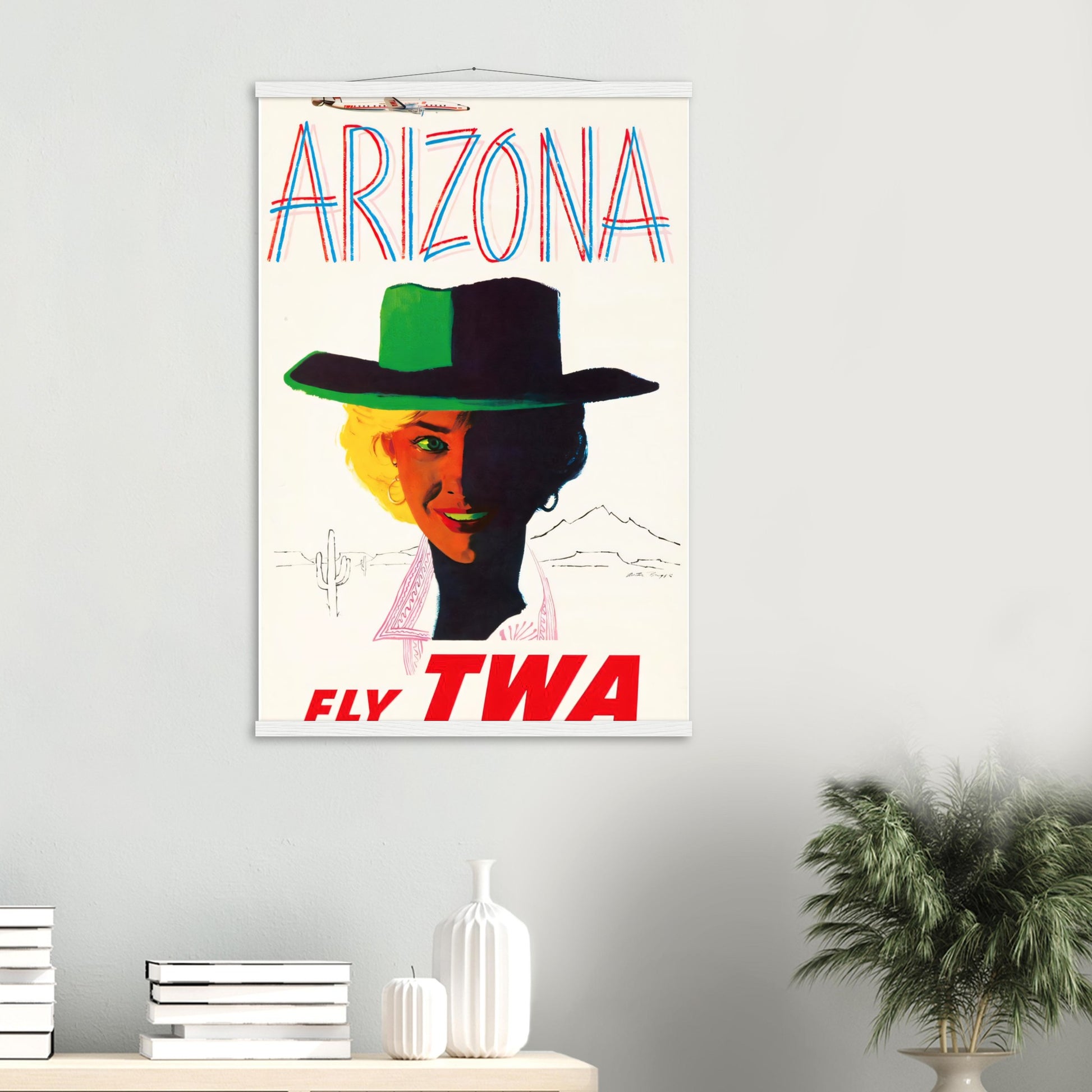 Arizona Vintage Poster Reprint on Premium Matte Paper - Posterify