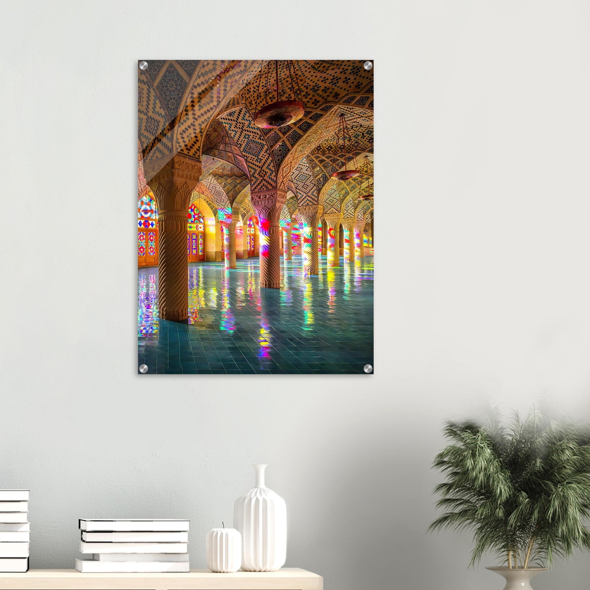 Acrylic HQ Photo Print of Shah Cheragh, Shiraz  Mosque in Iran - Posterify