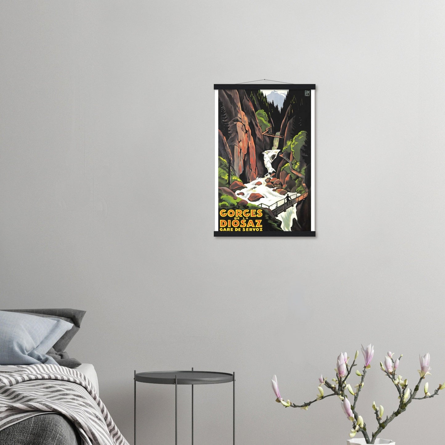 Chamonix Vintage Poster Reprint on Premium Matte Paper - Posterify