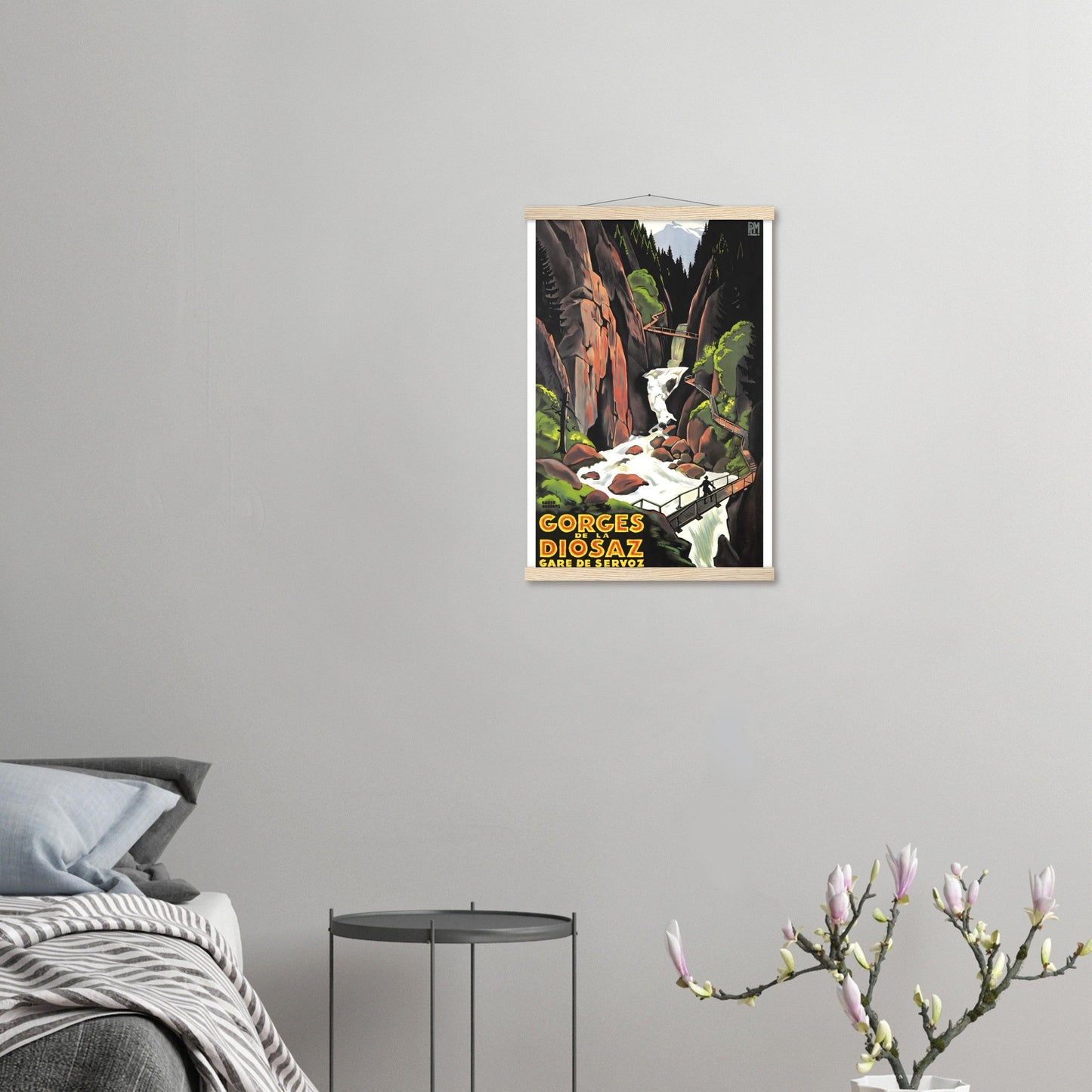 Chamonix Vintage Poster Reprint on Premium Matte Paper - Posterify