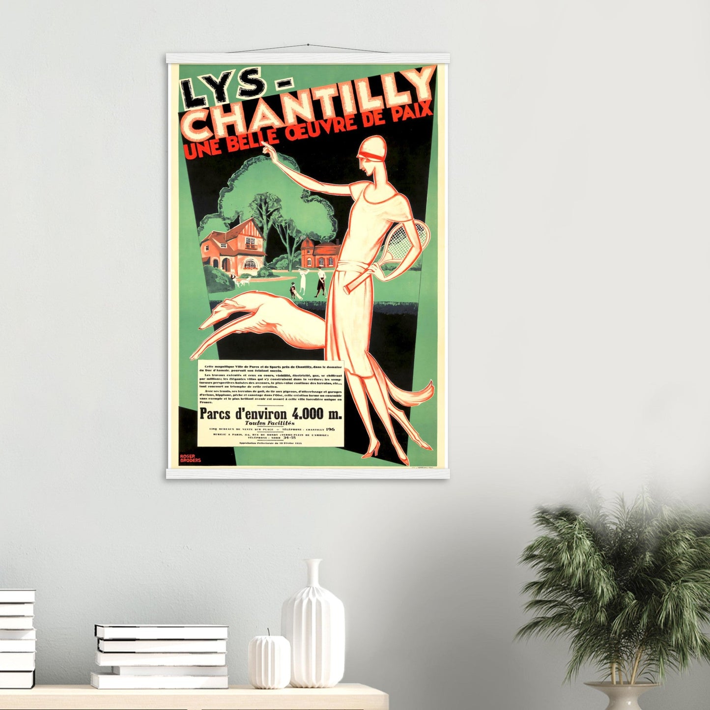 Chantilly Vintage Poster Reprint On Premium Matte Paper - Posterify