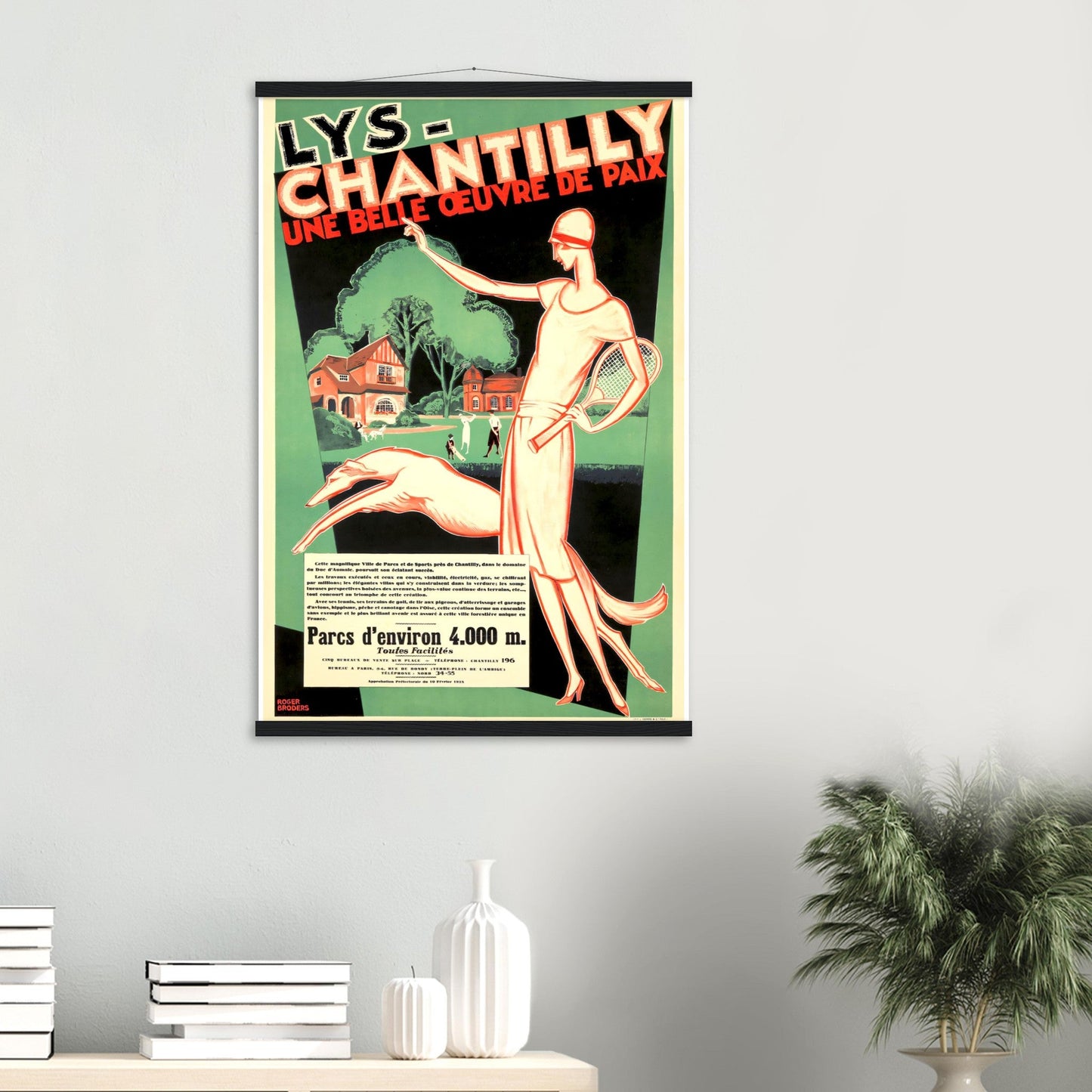 Chantilly Vintage Poster Reprint On Premium Matte Paper - Posterify