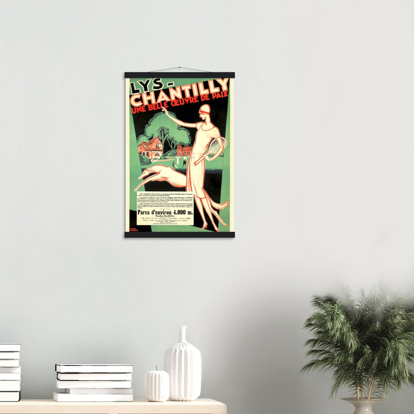 Chantilly Vintage Poster Reprint On Premium Matte Paper - Posterify