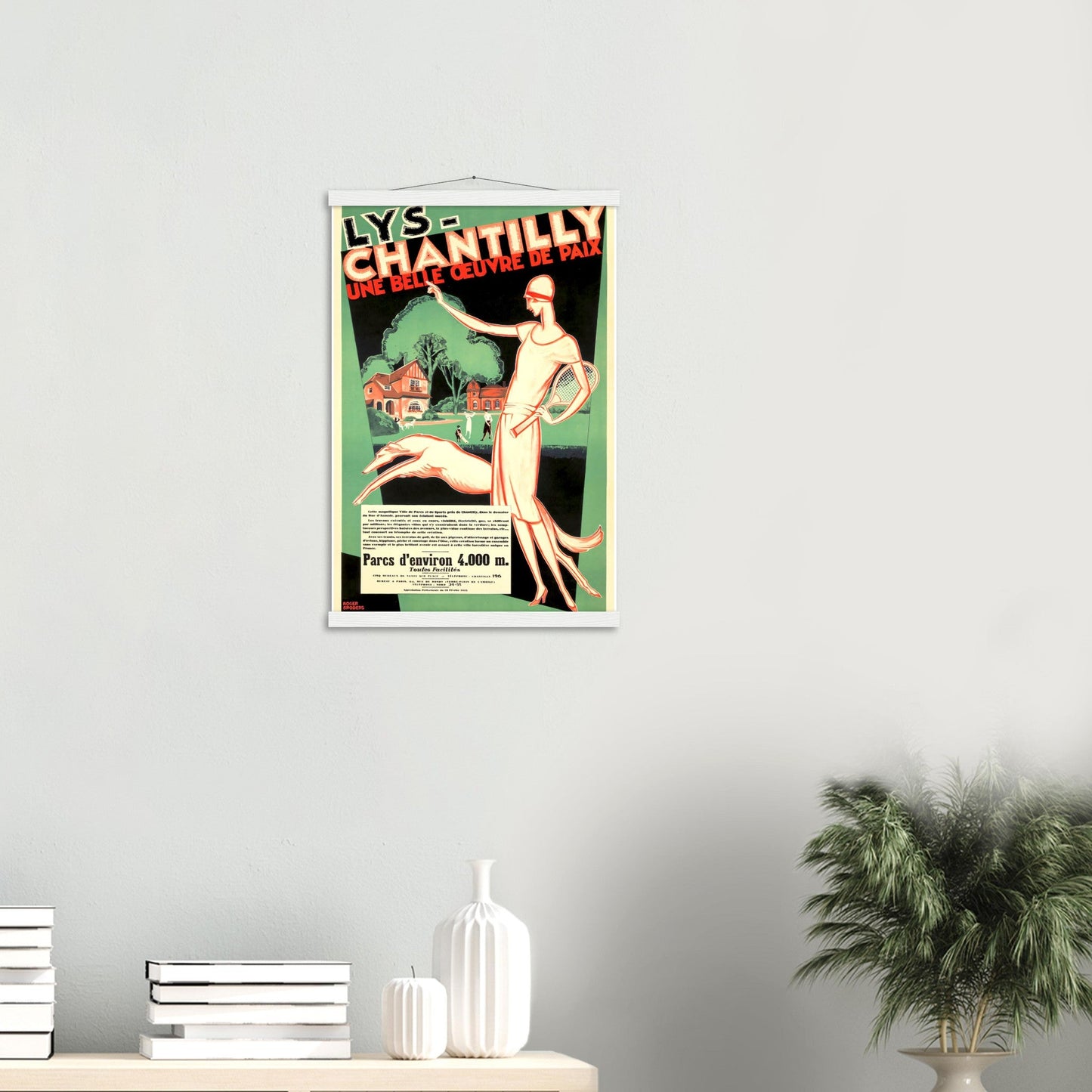 Chantilly Vintage Poster Reprint On Premium Matte Paper - Posterify