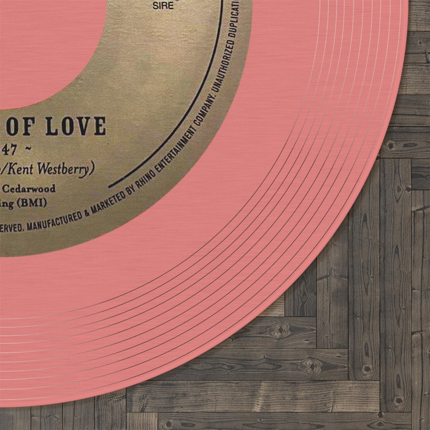 Cyndi Lauper Funnel of Love Vinyl Record Single Mat - Posterify