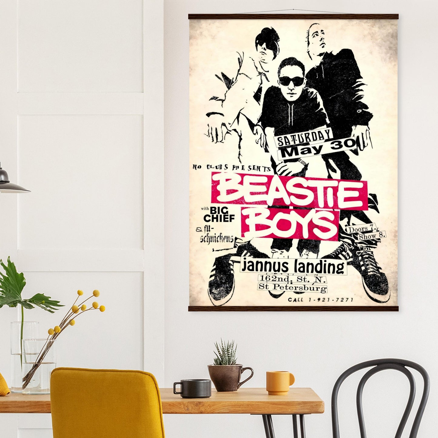 Bestie Boys Vintage Poster Reprint on Premium Matte Paper - Posterify