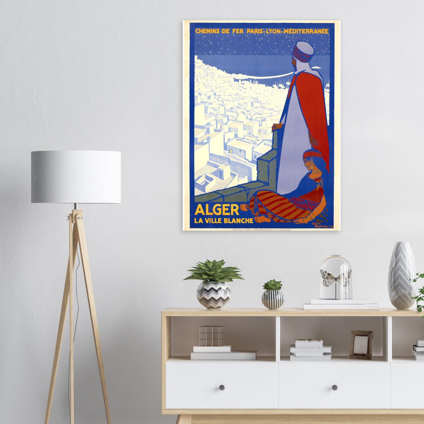 Alger Vintage Poster Reprint on Premium Matte Paper - Posterify