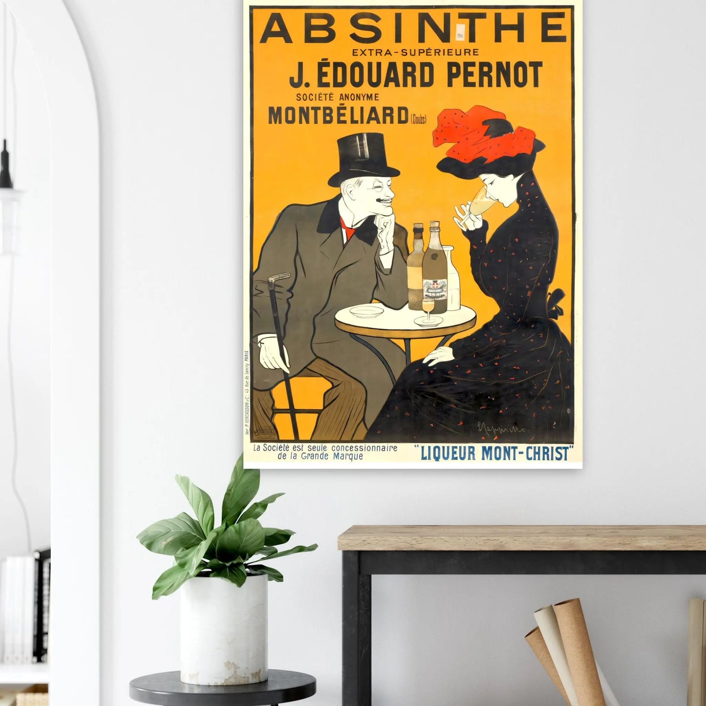 Absinthe Vintage poster reprint on Premium Matte Paper - Posterify