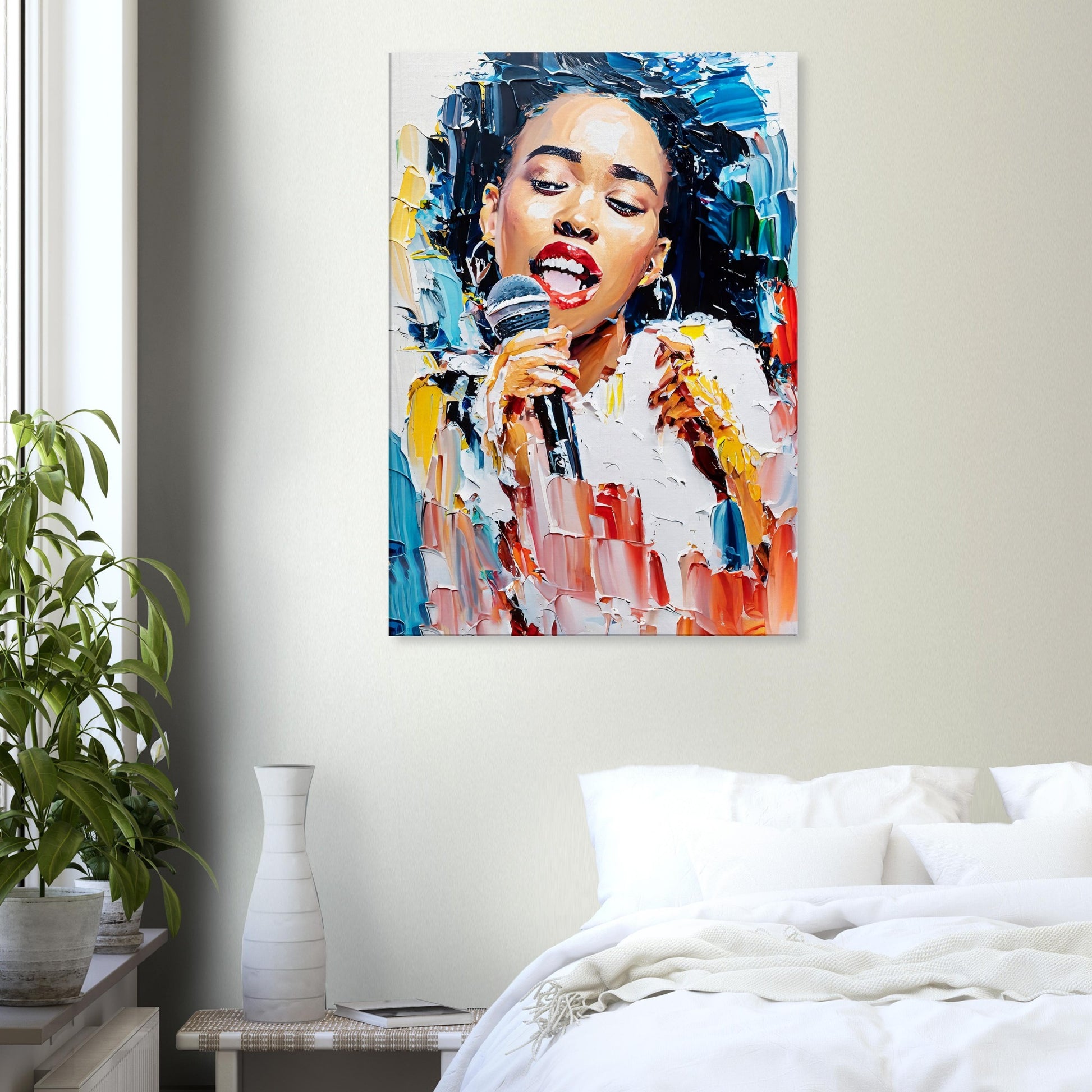 Canvas Print Singer #2 abstract art by Posterify design - Posterify