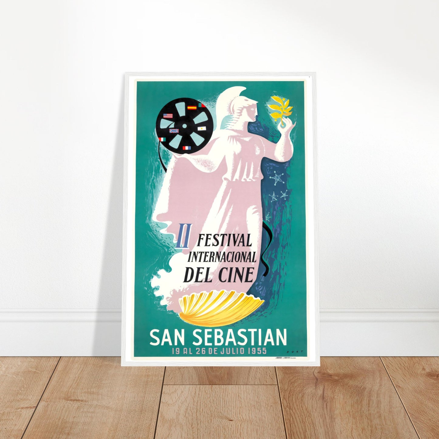 San Sebastián Vintage Poster Reprint on Premium Matte Paper - Posterify