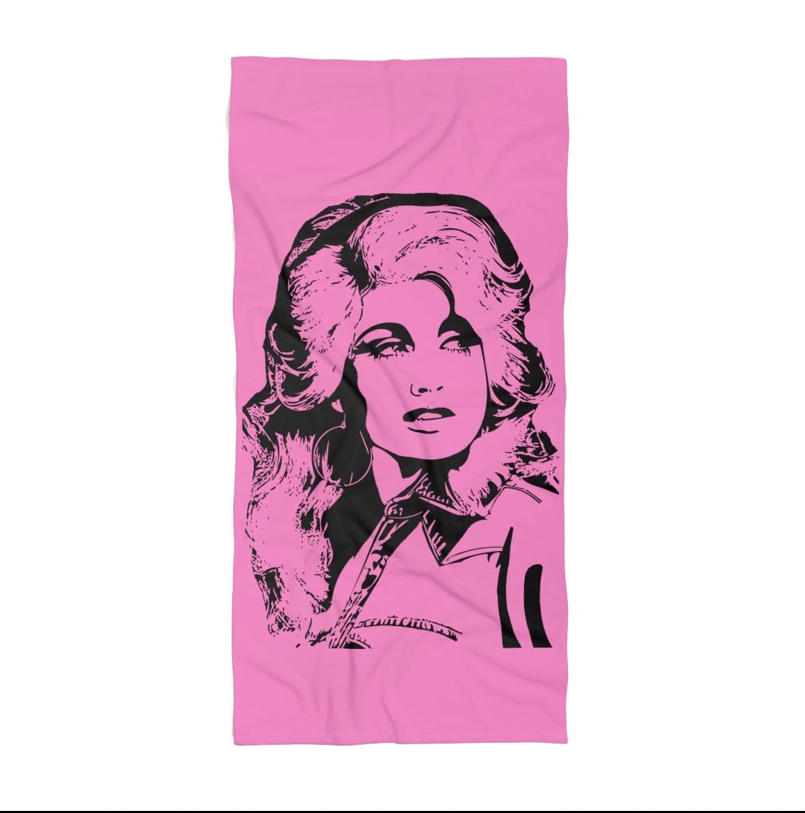 Dolly Parton Beach Towel - Posterify