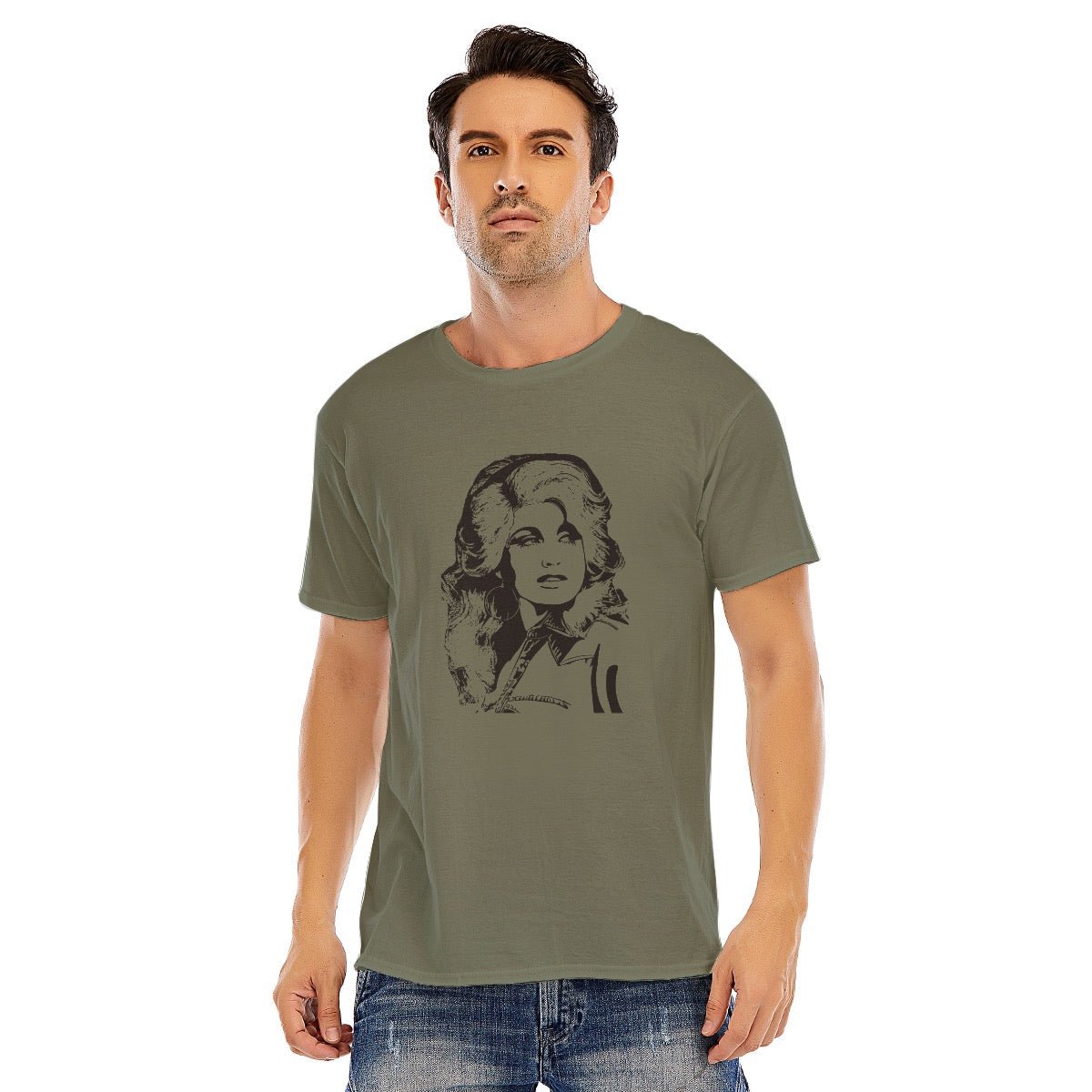 Dolly Parton Unisex O - neck Short Sleeve T - shirt | 180GSM Cotton (DTF) - Posterify