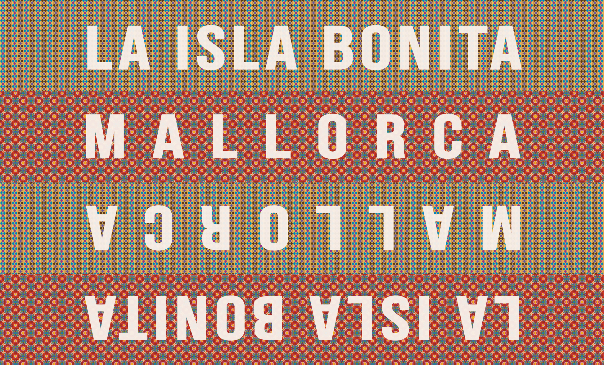 Door Mat 'La Isla Bonita Mallorca' - Posterify