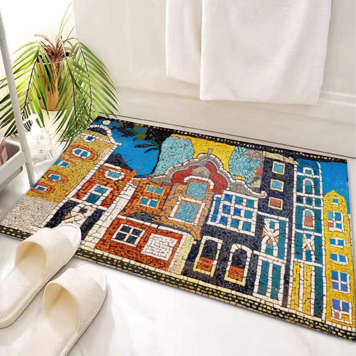 Door Mat Mosaic of Amsterdam - Posterify