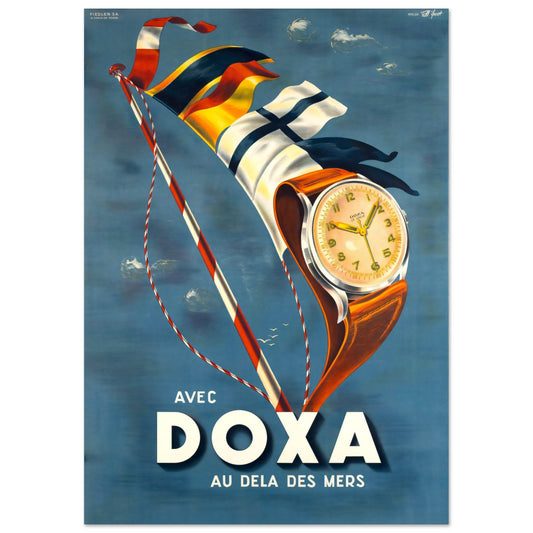 Doxa Vintage Premium Matte Paper Poster - Posterify