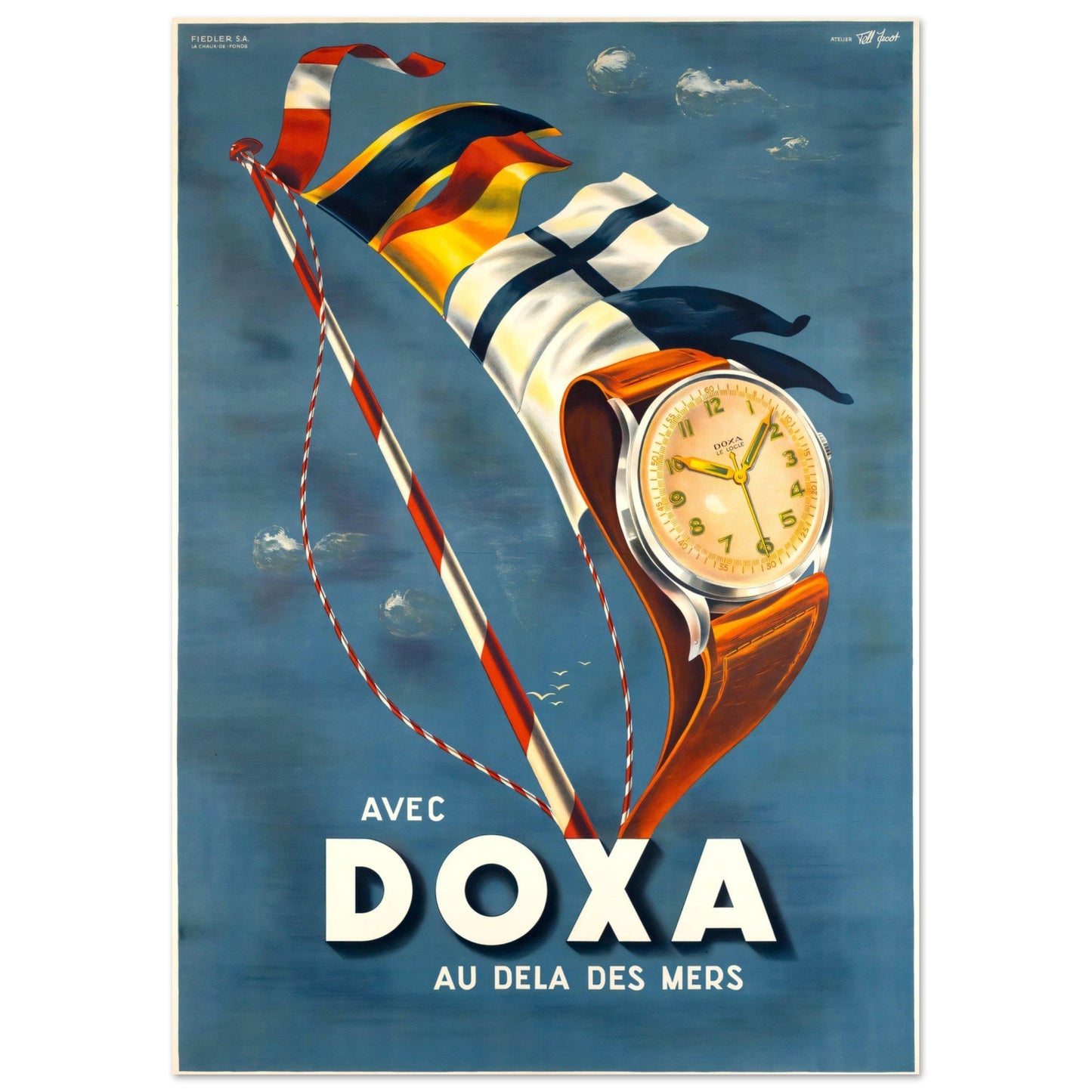 Doxa Vintage Premium Matte Paper Poster - Posterify