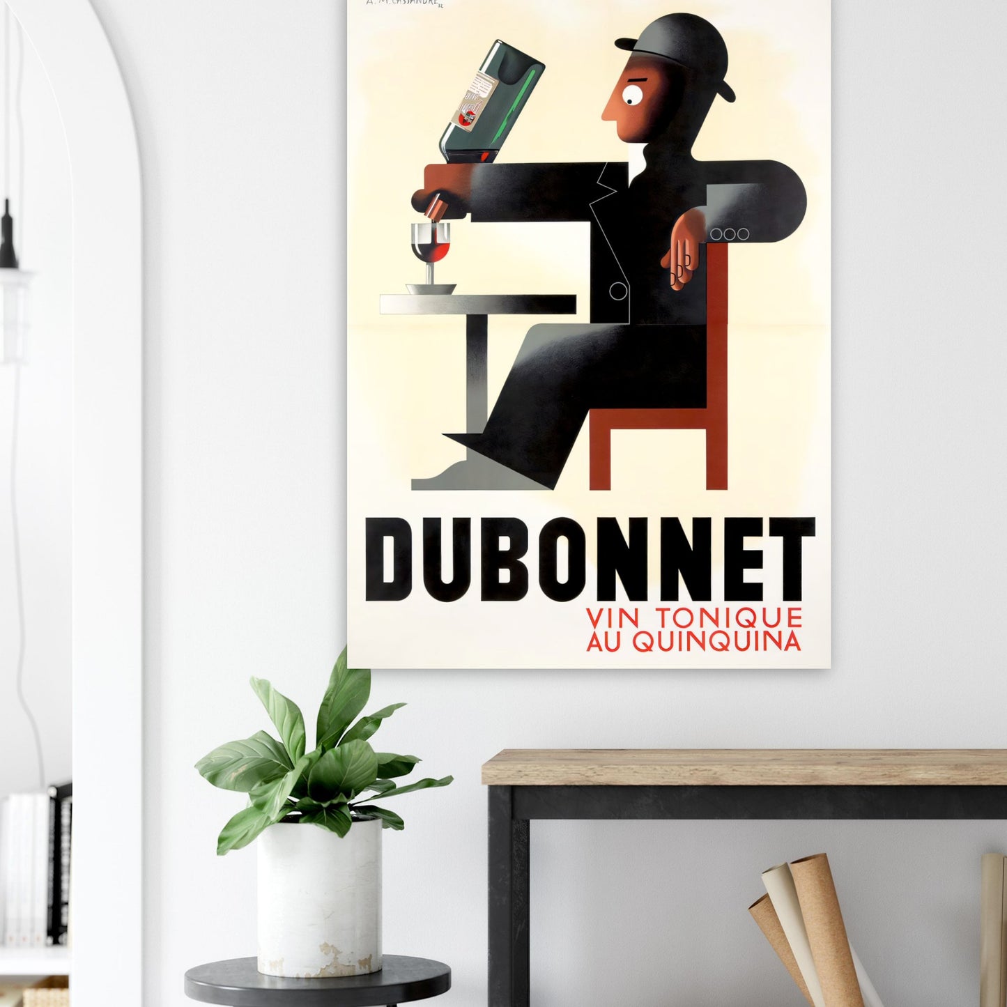 Dubonnet Vintage poster reprint on Premium Matte Paper - Posterify