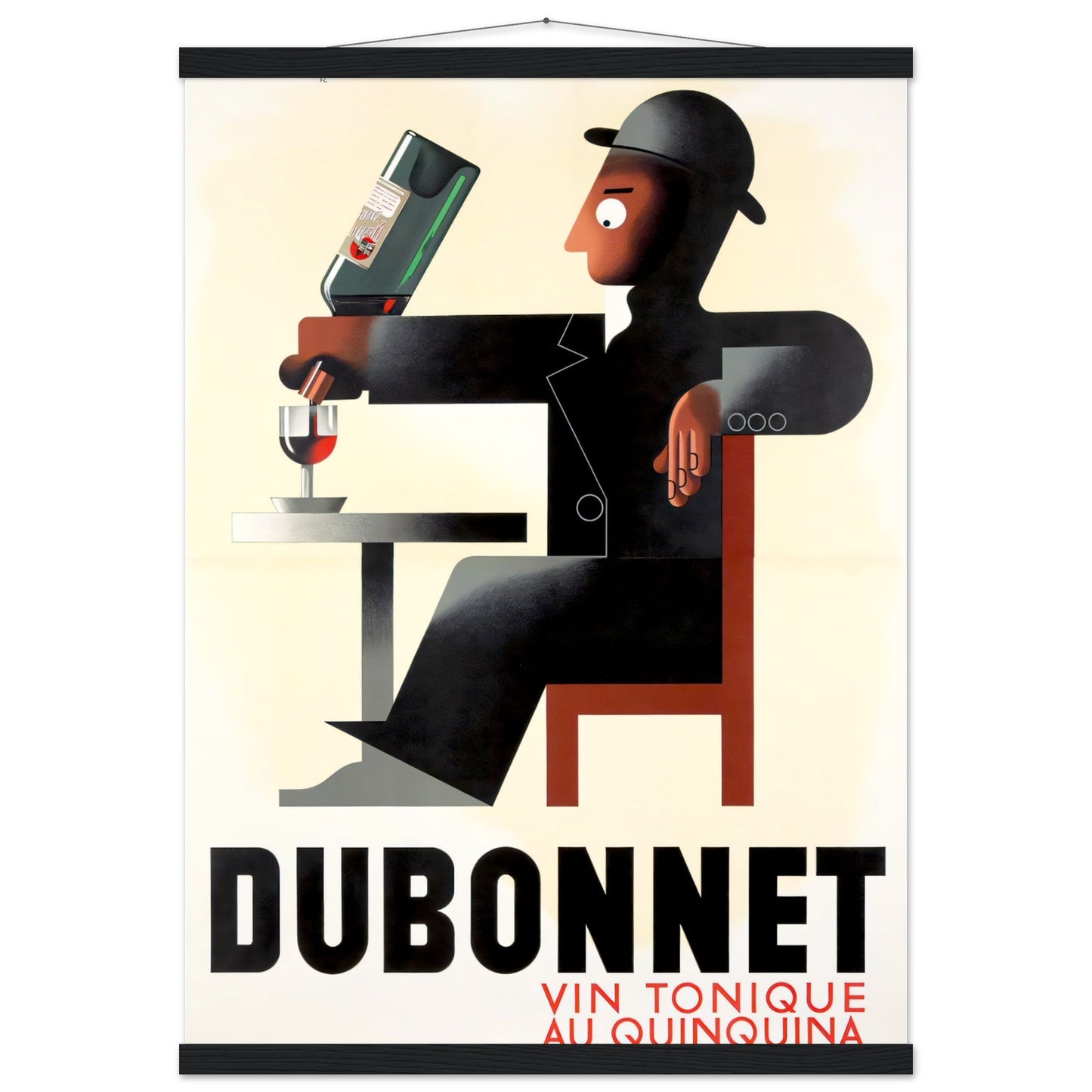 Dubonnet Vintage poster reprint on Premium Matte Paper - Posterify