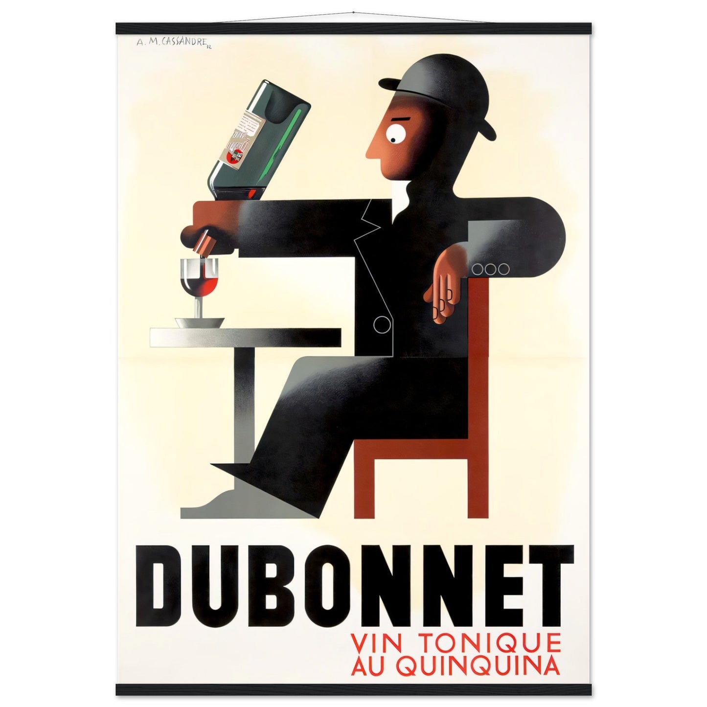 Dubonnet Vintage poster reprint on Premium Matte Paper - Posterify