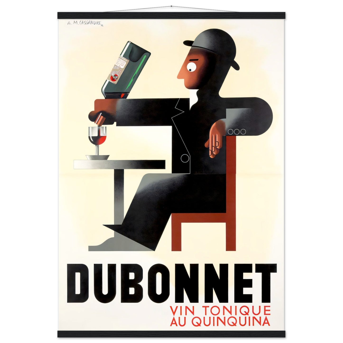 Dubonnet Vintage poster reprint on Premium Matte Paper - Posterify