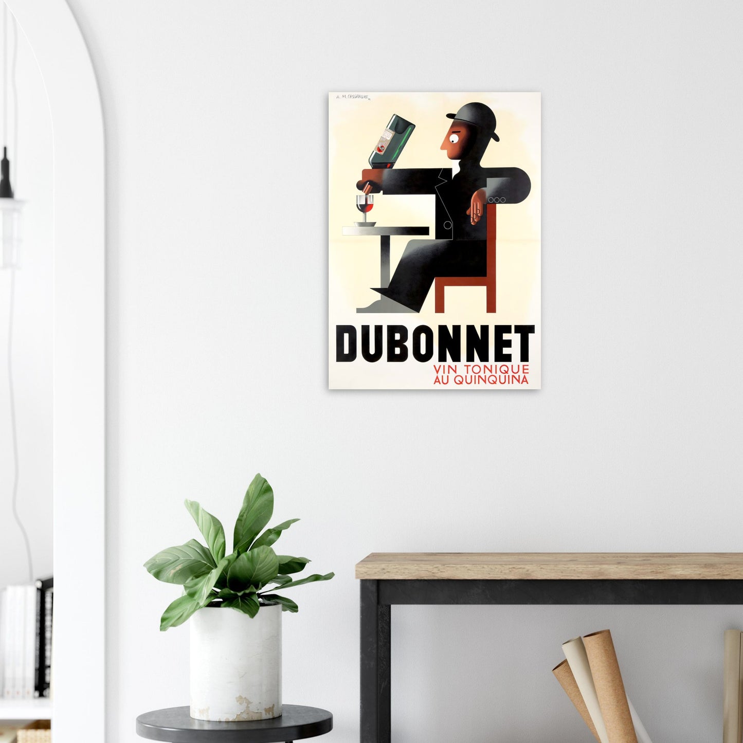 Dubonnet Vintage poster reprint on Premium Matte Paper - Posterify