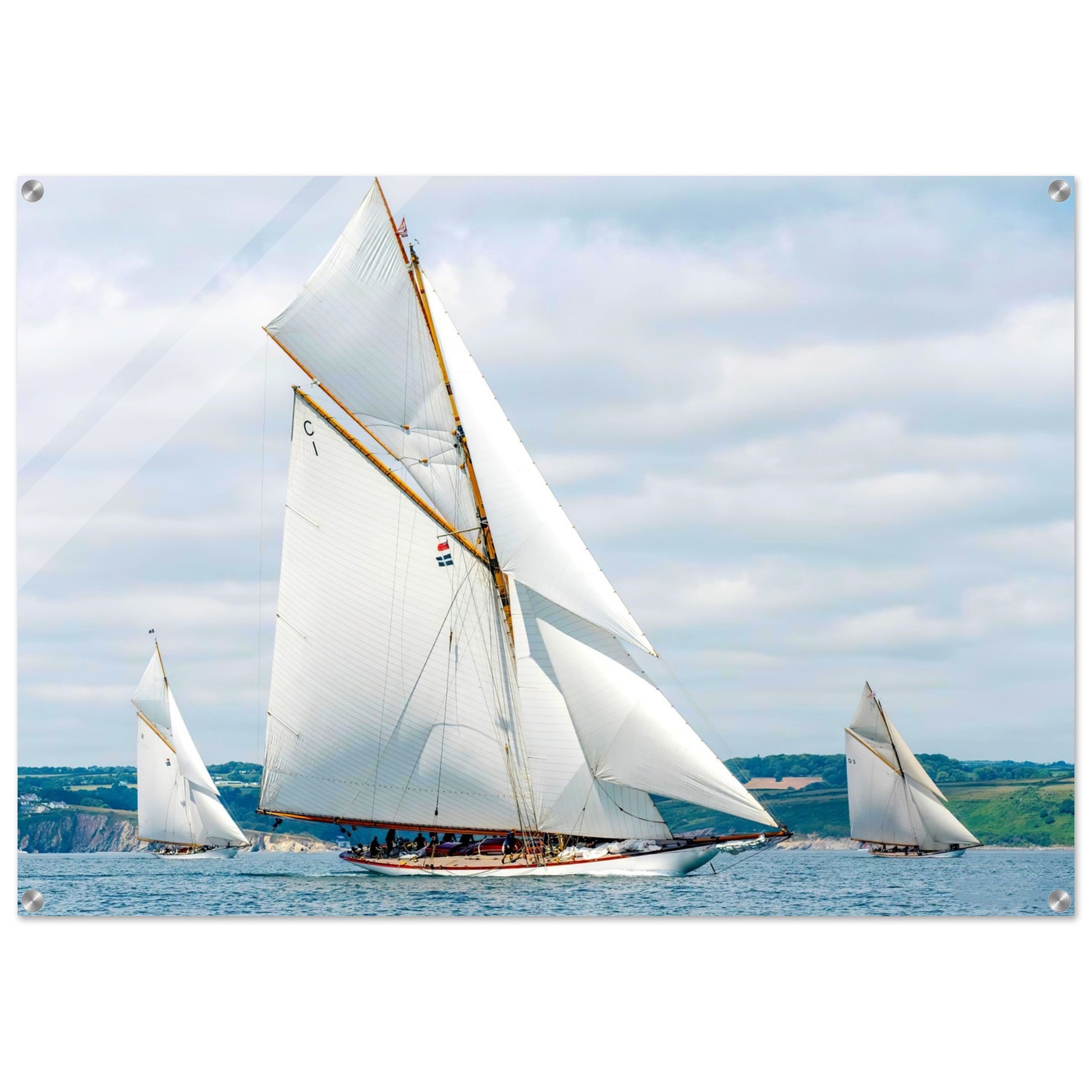 Acrylic Print of Classic Sail race by Posterify Design - Posterify