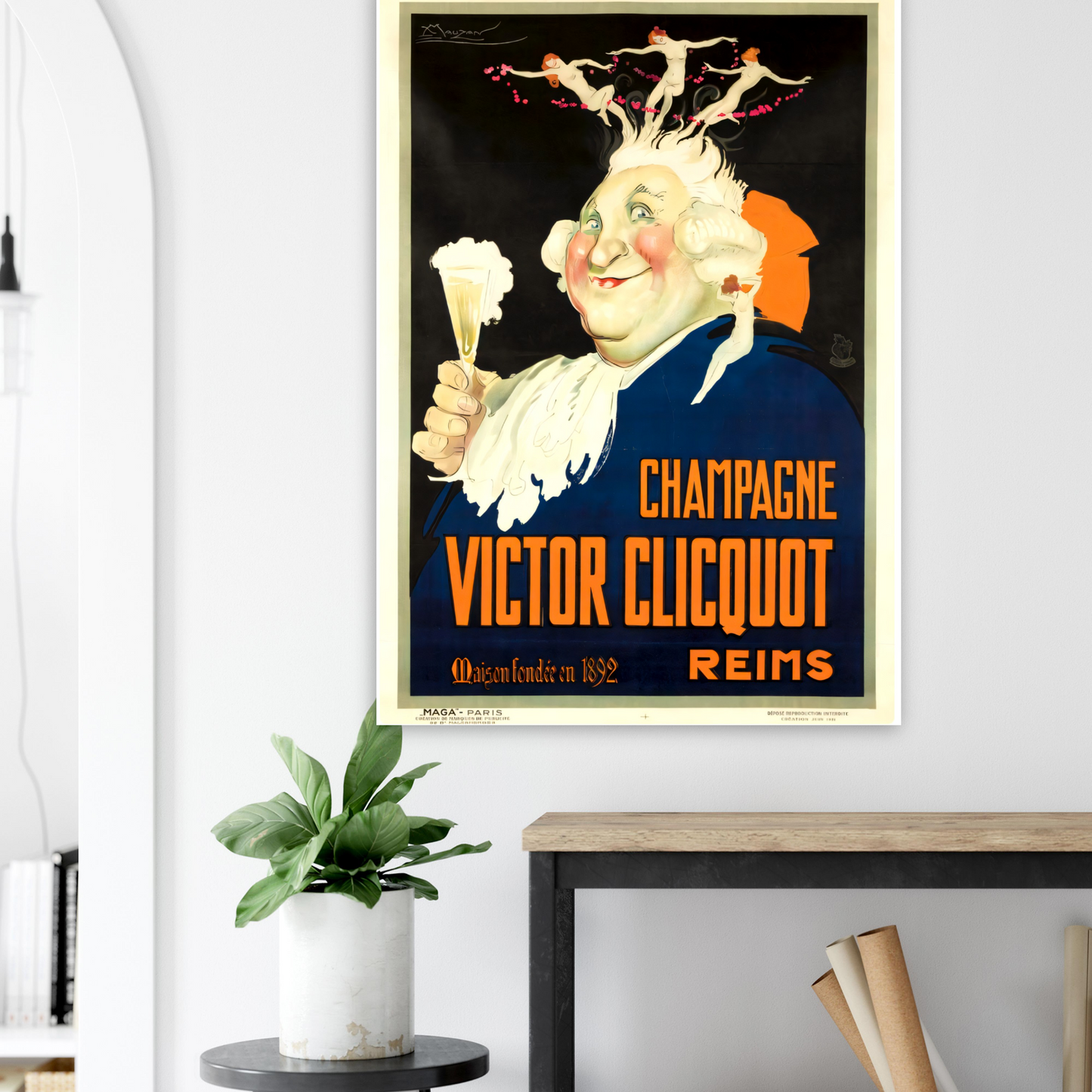 Vintage poster reprint on Premium Matte Paper - Posterify
